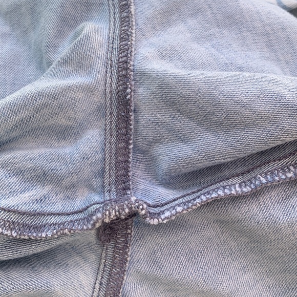 Mumu Blue Berkeley Bells Palm Leaf Print Pants - Picture 9 of 16